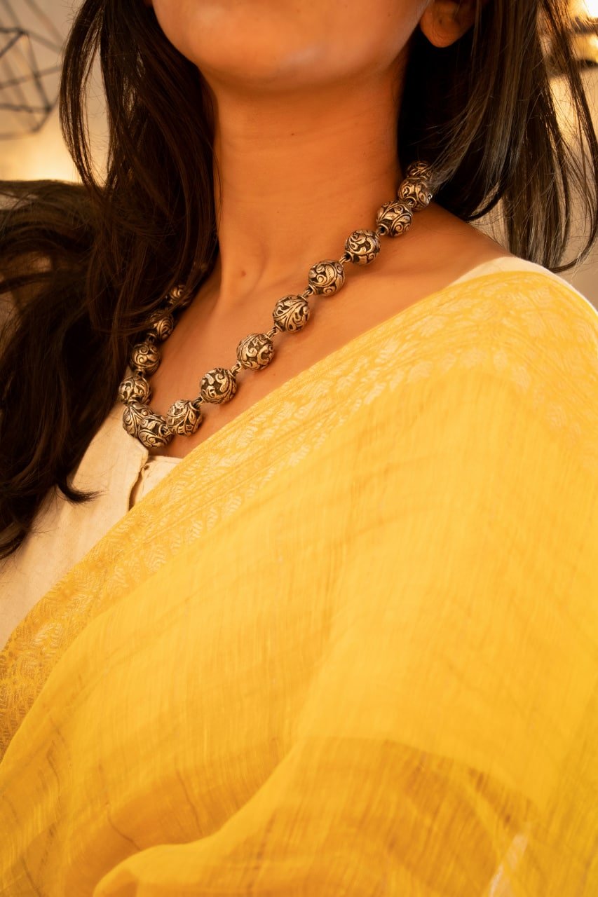 Tattva Classic Chitai Ball Necklace