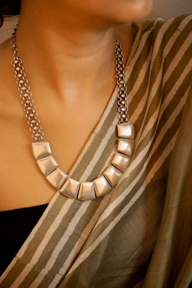 Adya Versatile Matte Statement Necklace Set