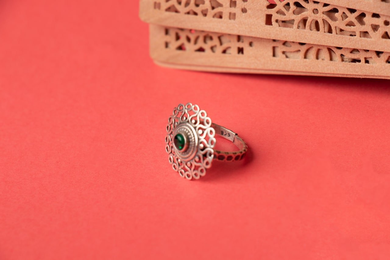 Moh Fine Carved Versatile Toe ring