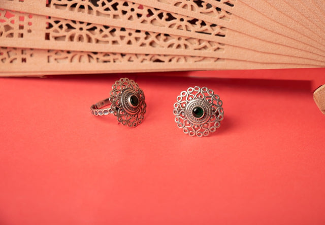 Moh Fine Carved Versatile Toe ring