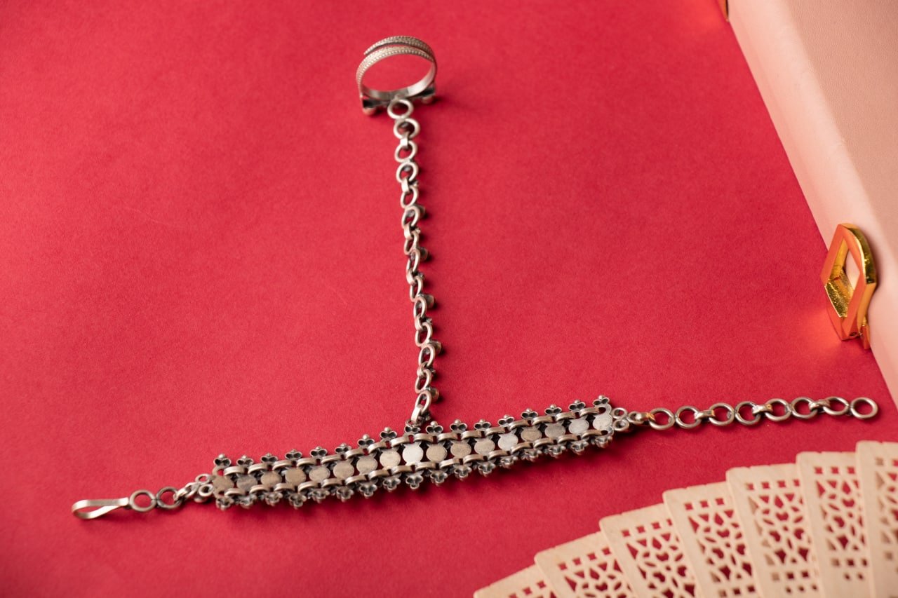 Tattva Jadau Intricate Hathphool