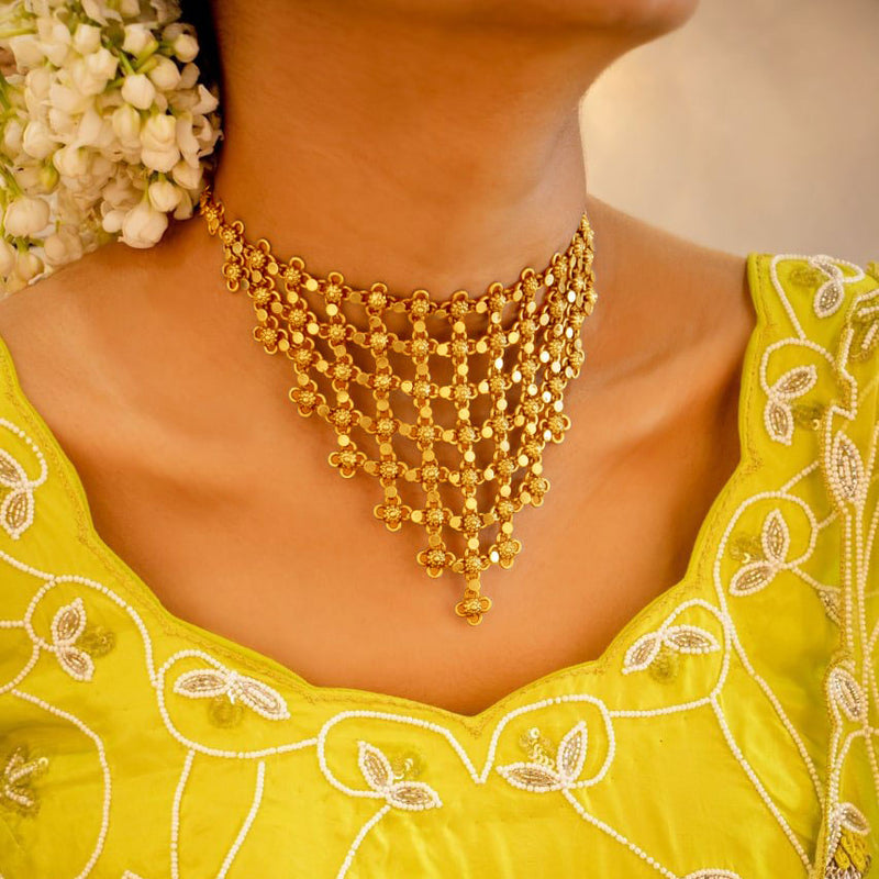 Tattva Intricate Versatile Jali Haar Set