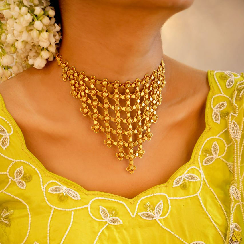 Tattva Intricate Versatile Jali Haar Set