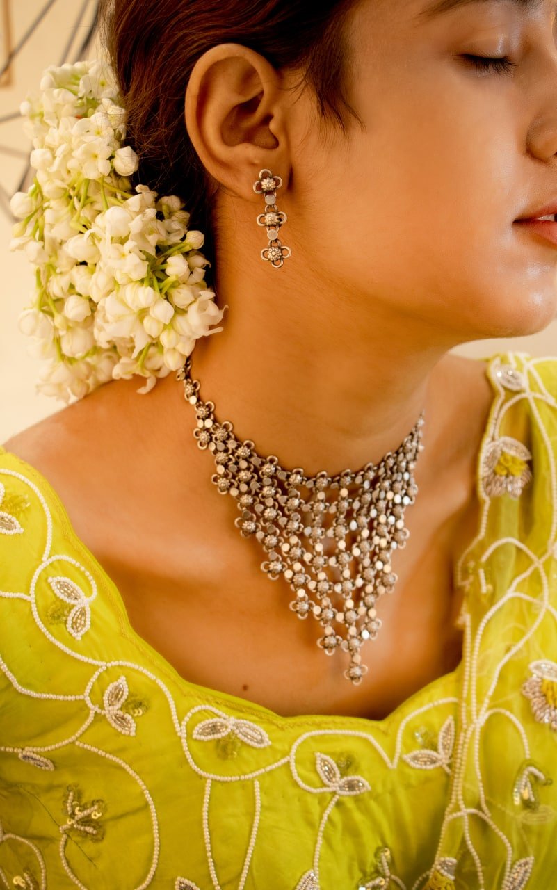 Tattva Intricate Versatile Jali Haar Set