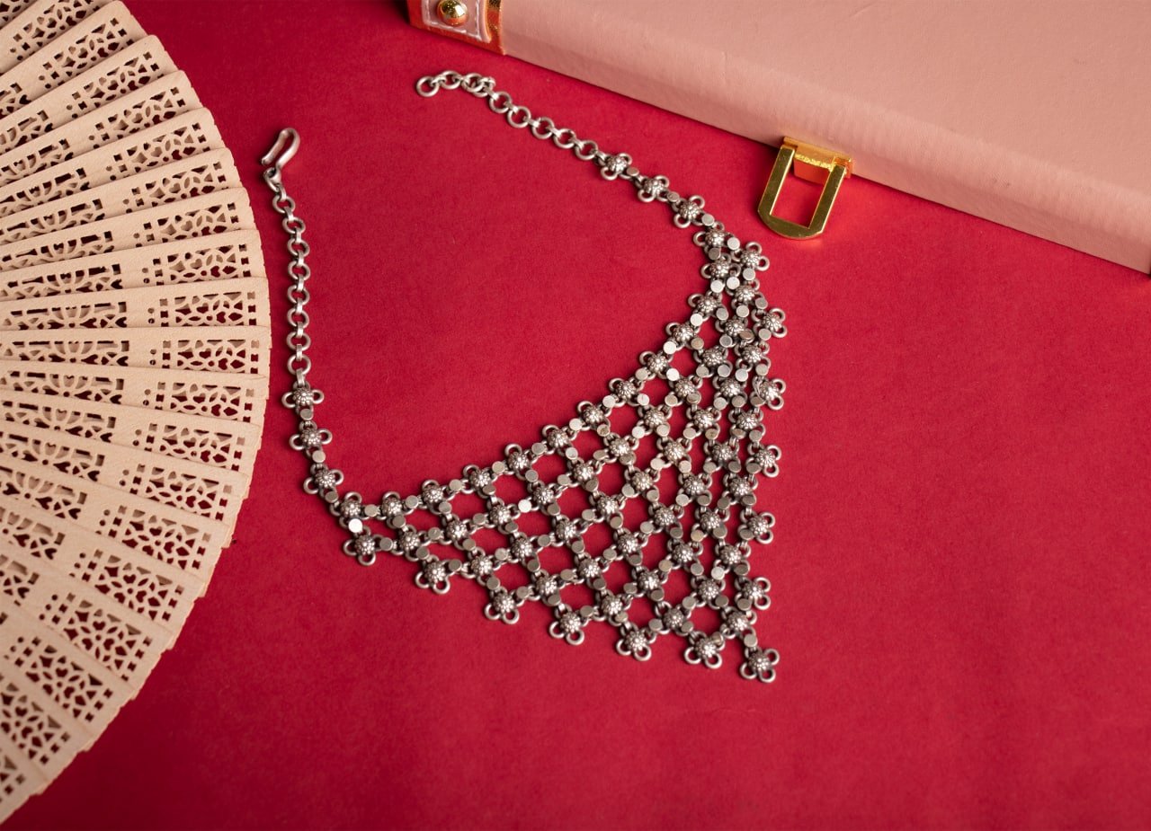 Tattva Intricate Versatile Jali Haar