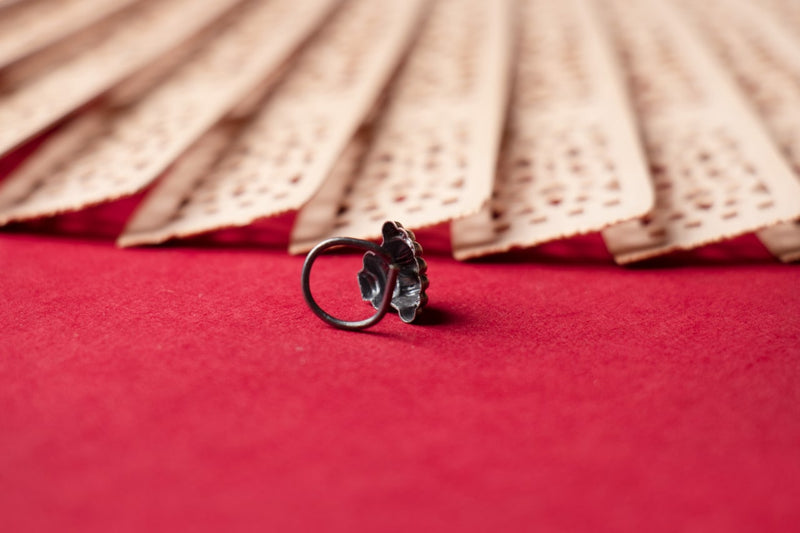 Mizoya Intricate Embossed Nose Ring