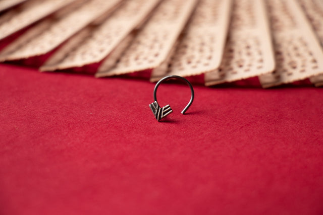 Moh Intricate Arrow Nose Ring