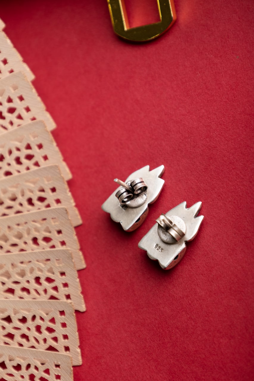 Moh Shiva Trishul Stud Earring