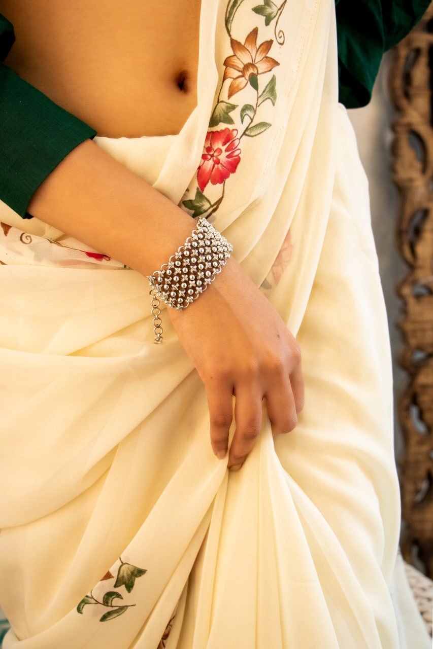 Moh Classic Jali Statement Bracelet