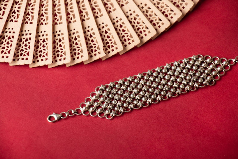 Moh Classic Jali Statement Bracelet