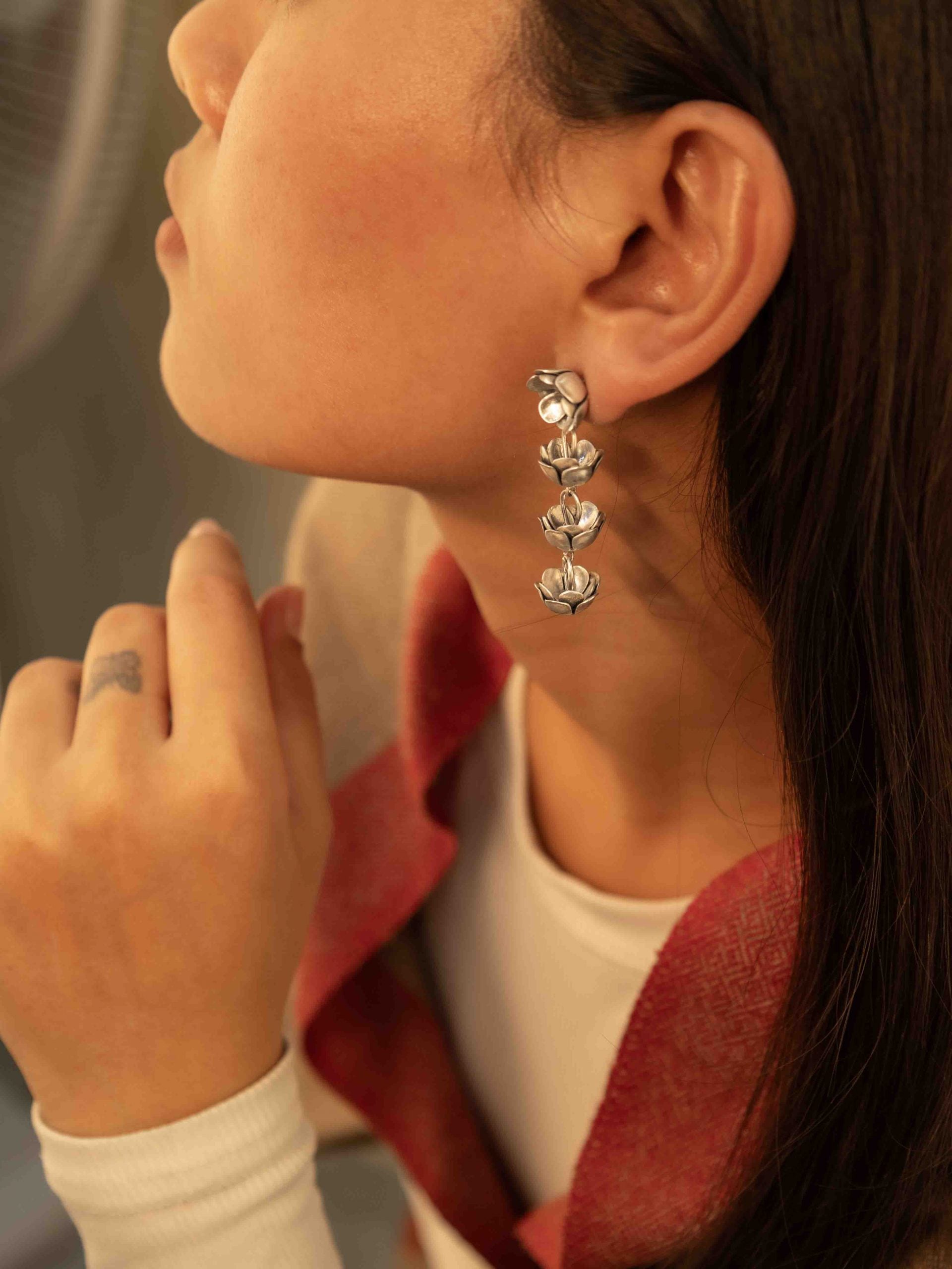 Qurbat Flora Layered Earrings