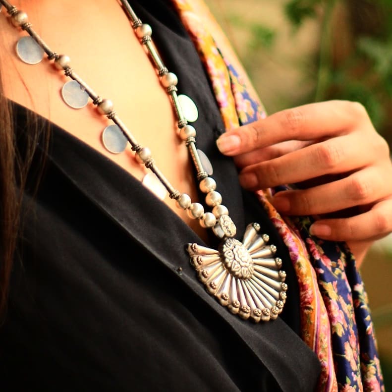 Anvaya Classic Sikka Chakra Necklace