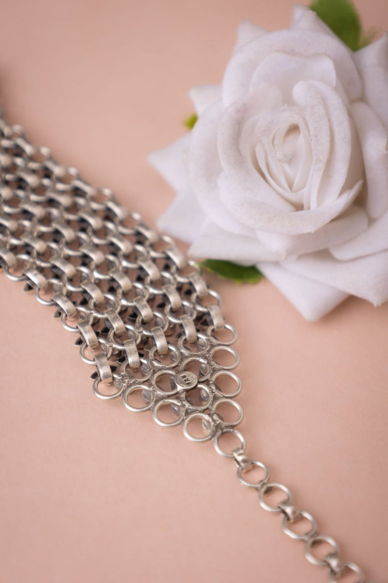 Tattva Raani Jadau Timeless Four Layer Bracelet