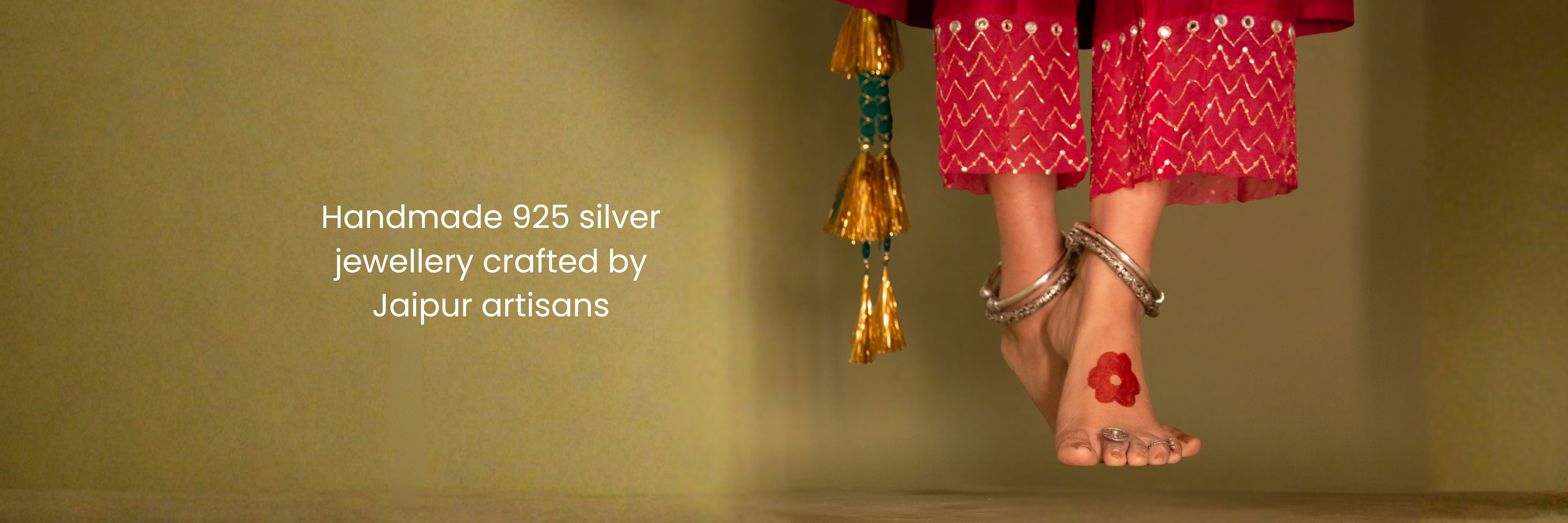Handmade 925 Silver Jewellery Crafted by Jaipur artisans