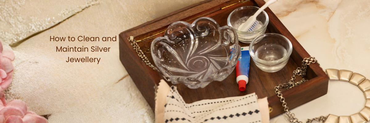 How to clean and maintain silver jewellery