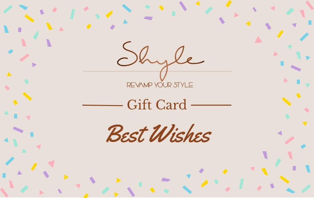 Shyle Best Wishes Gift Card