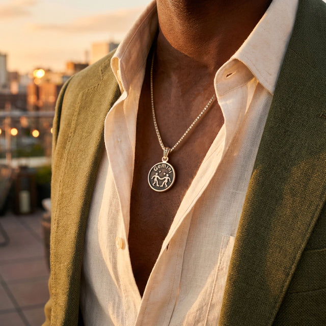 Moh Gemini Sun Sign Pendant