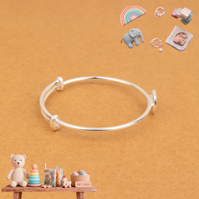 Lemon Zest Adjustable Baby Kada