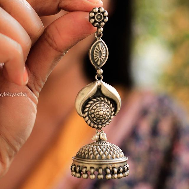 Jhumri Layered Textured Jhumka