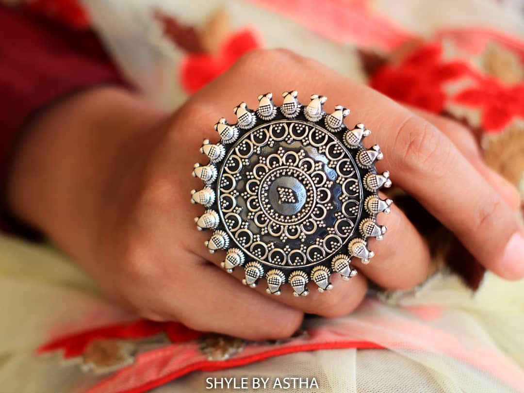 Tattva Intricate Daana Art Ring