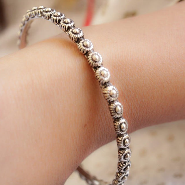 Adya Embossed Quirky Bangles