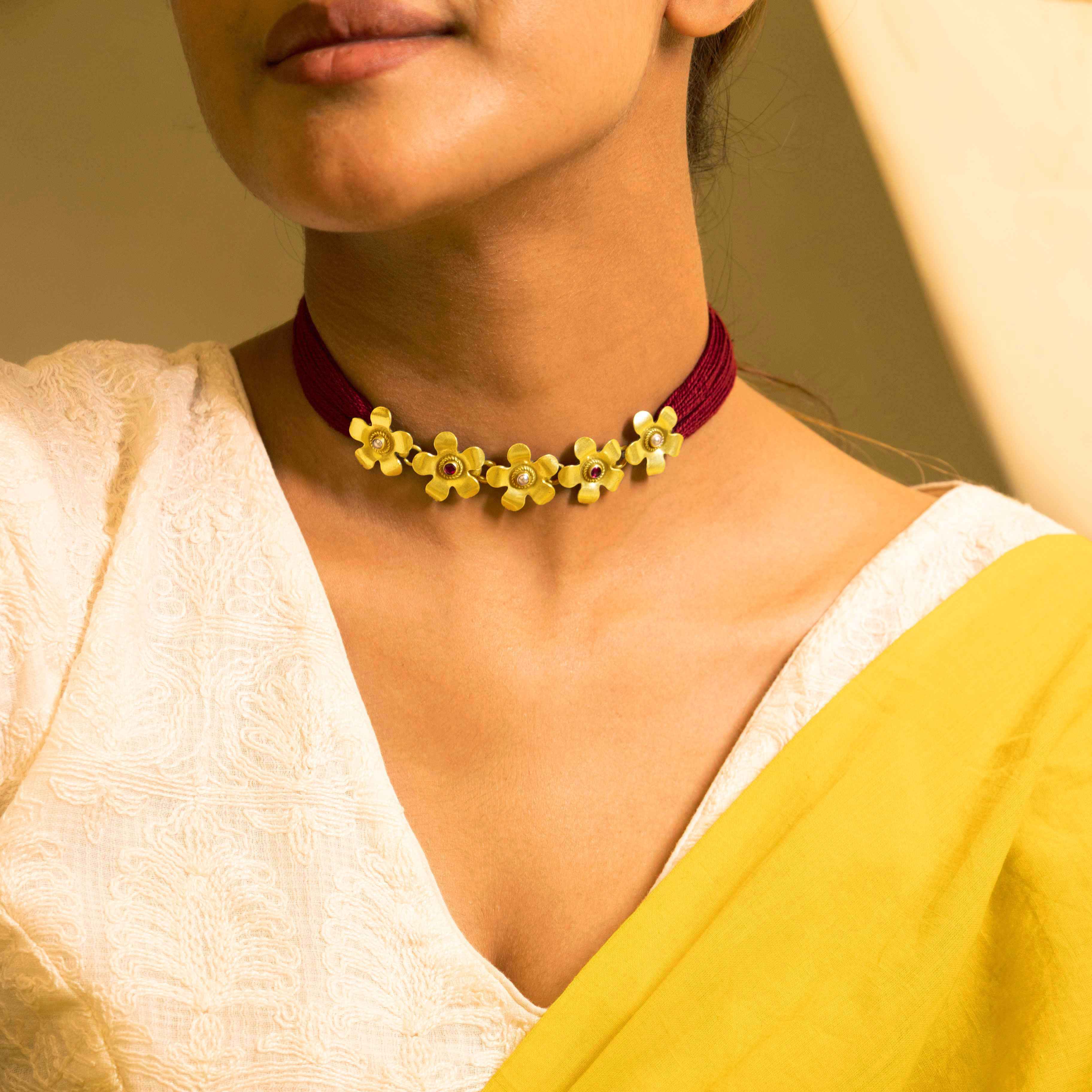 Adya Flora Bloom Dori Choker