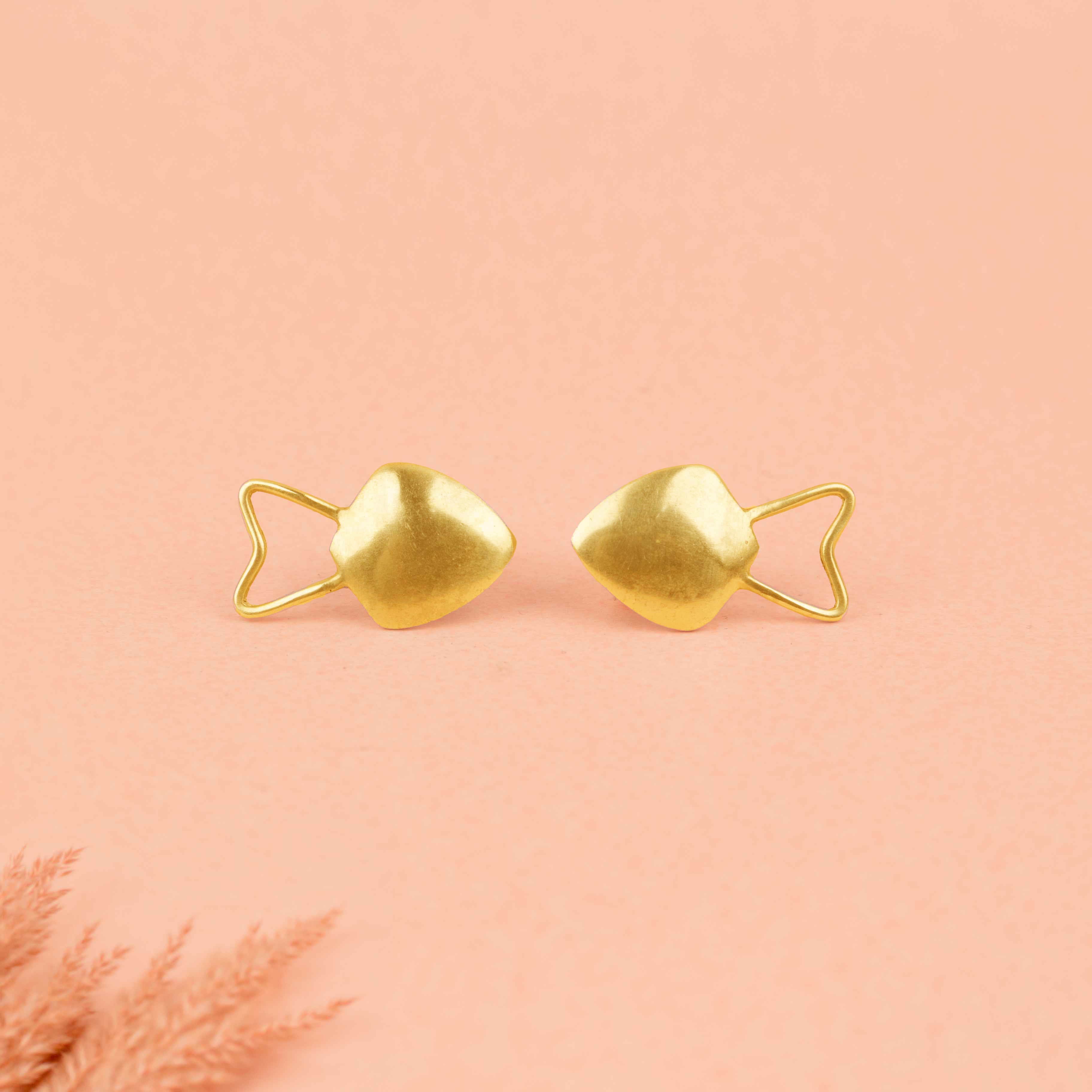 Adya Mini Aqua Fish Earrings