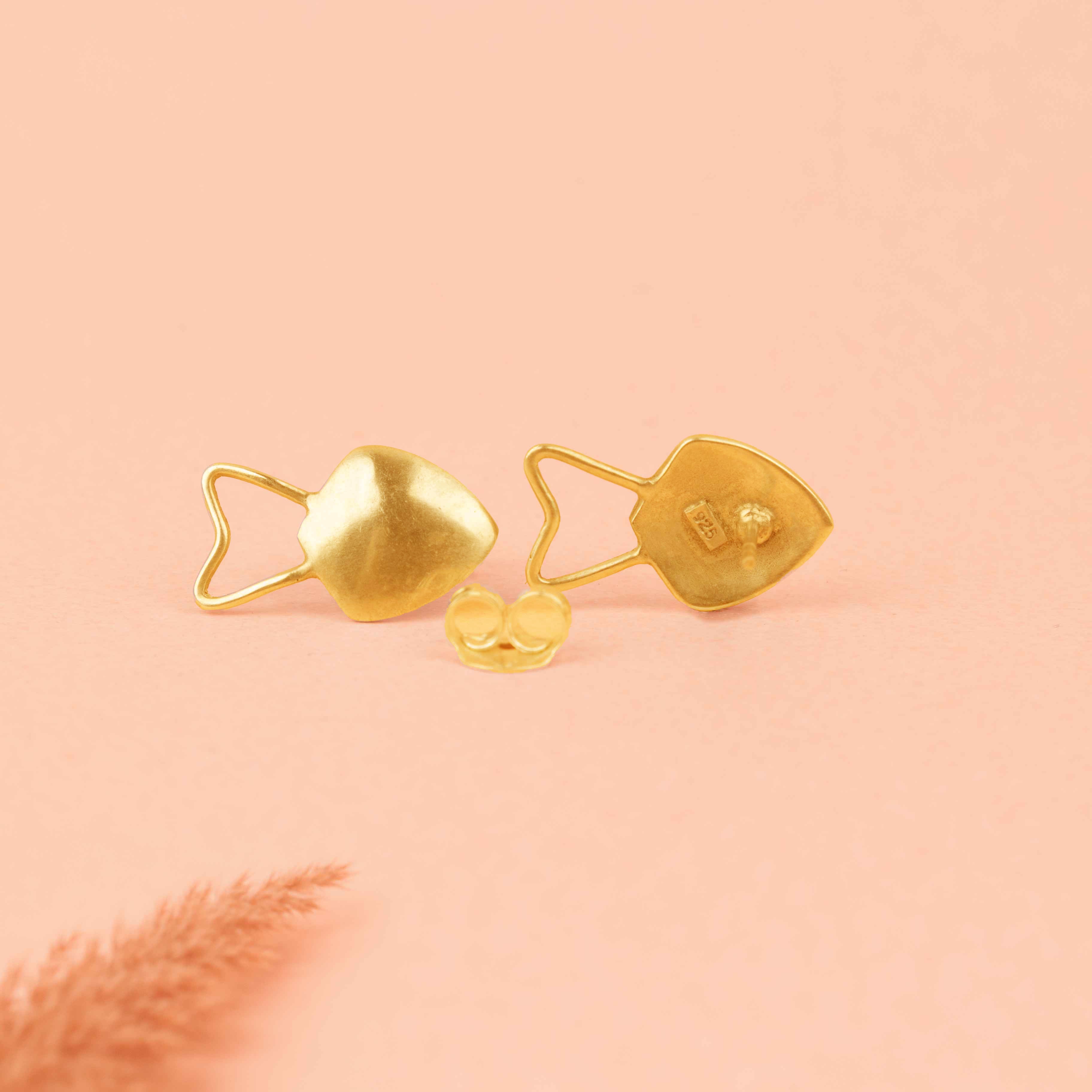 Adya Mini Aqua Fish Earrings