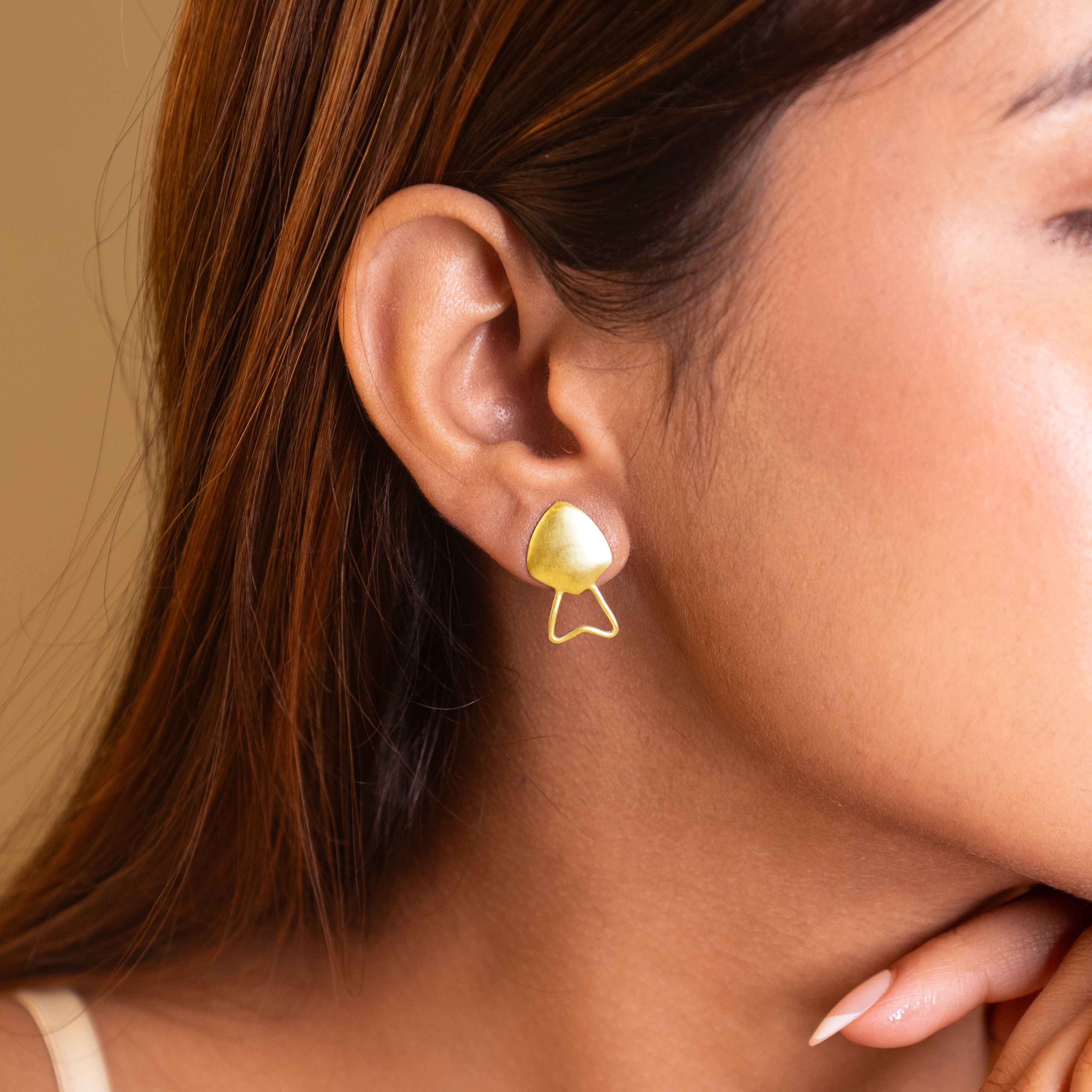 Adya Mini Aqua Fish Earrings
