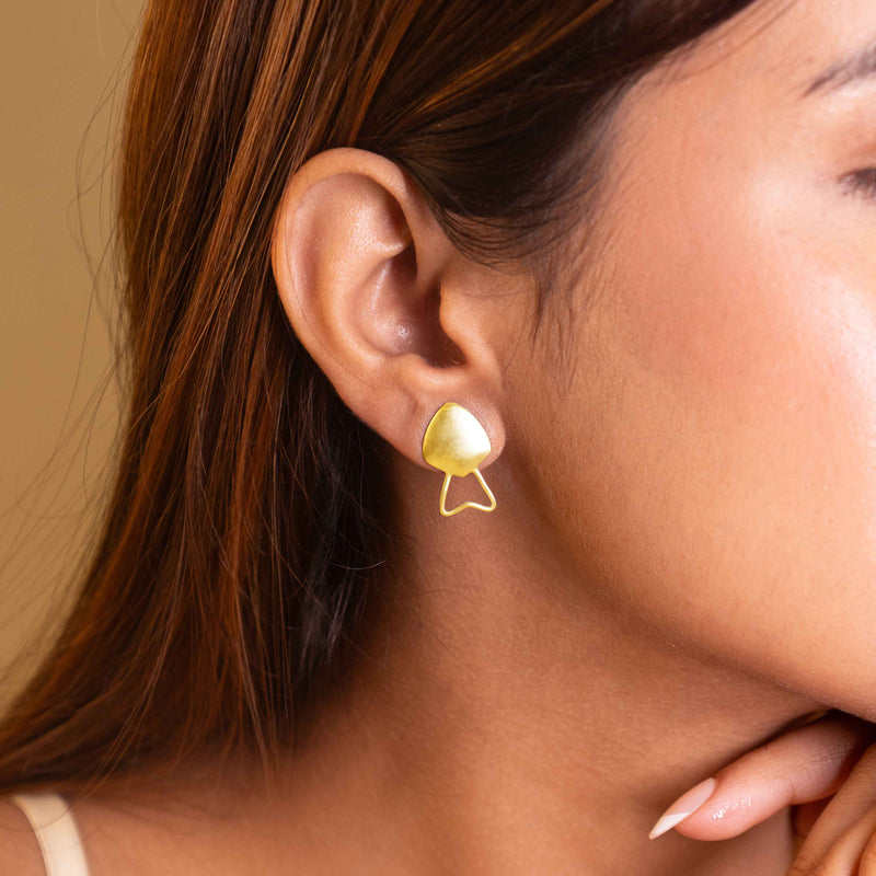 Adya Mini Aqua Fish Earrings