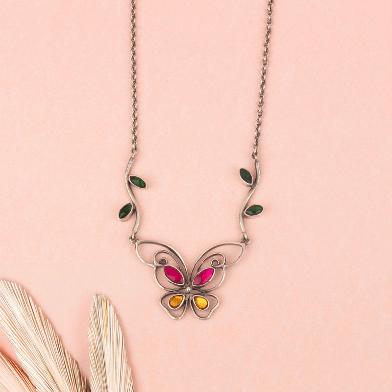 Adya Titli Aur Patti Necklace
