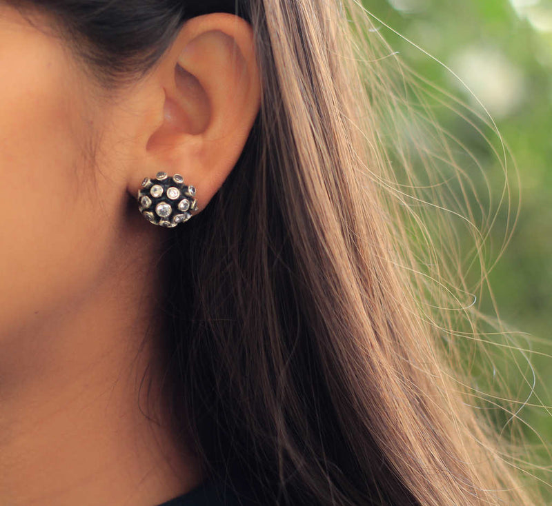 Adya Zircon Spiral Studs