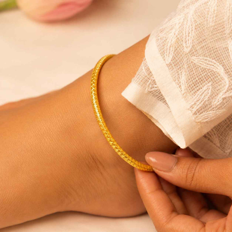 Adya Leher Everyday Ankle Kada