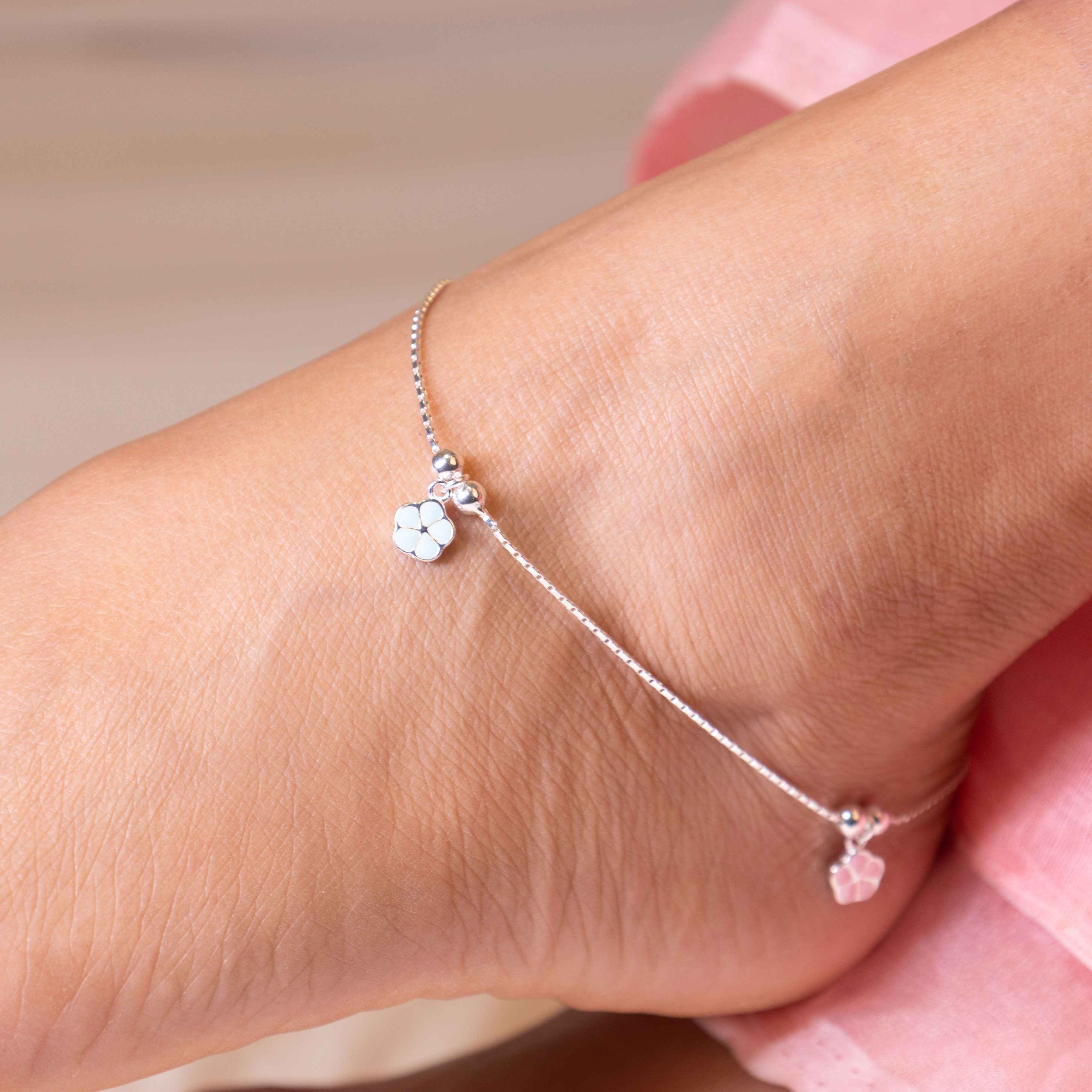 Adya Candy Blossom Anklet