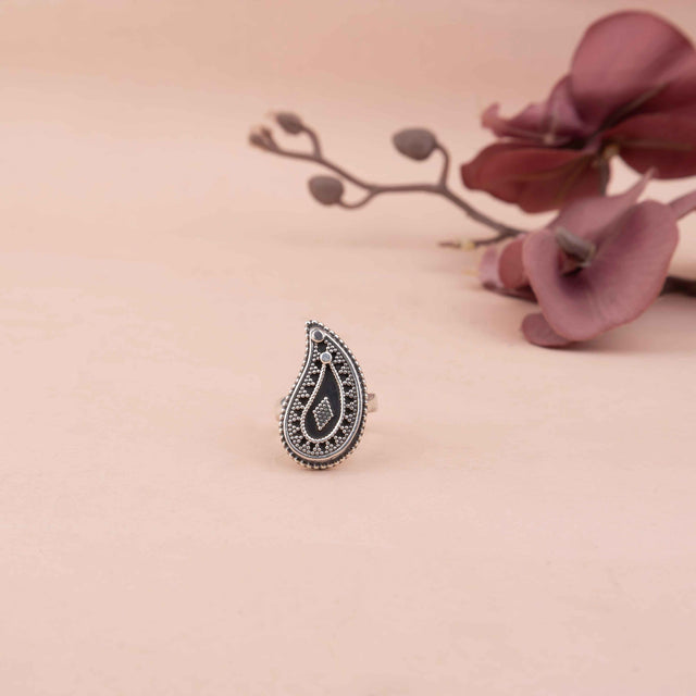 Adya Carry Intricate Ring