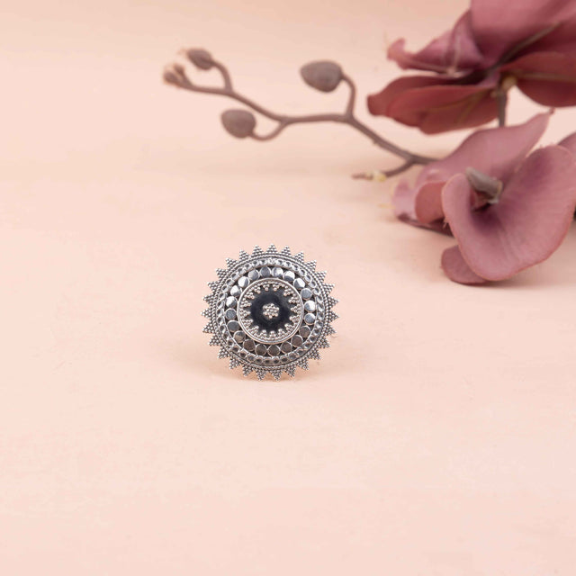 Adya Chakra Intricate Ring
