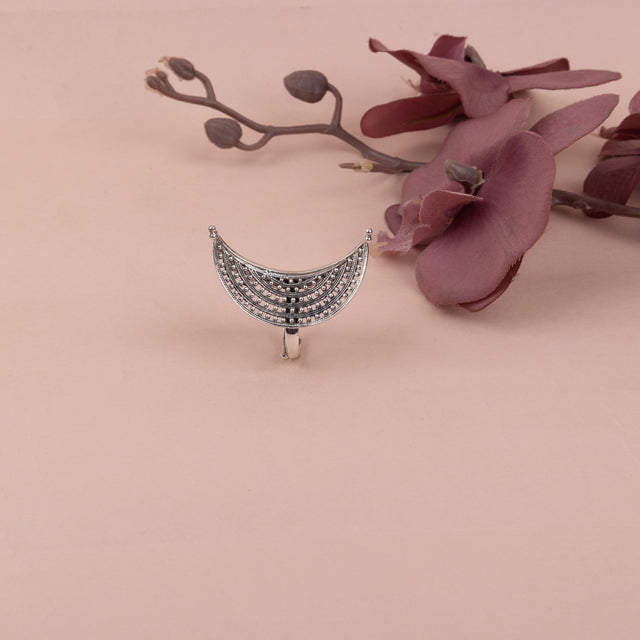 Adya Fine Boat Ring