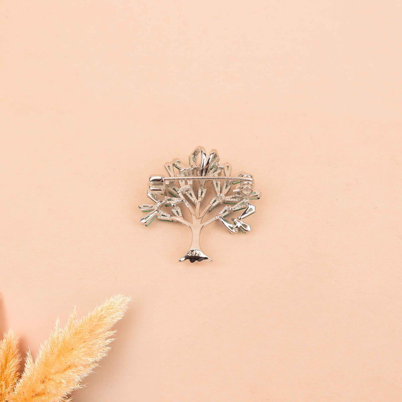 Adya Green Kalpavraksh Brooch cum Pendant