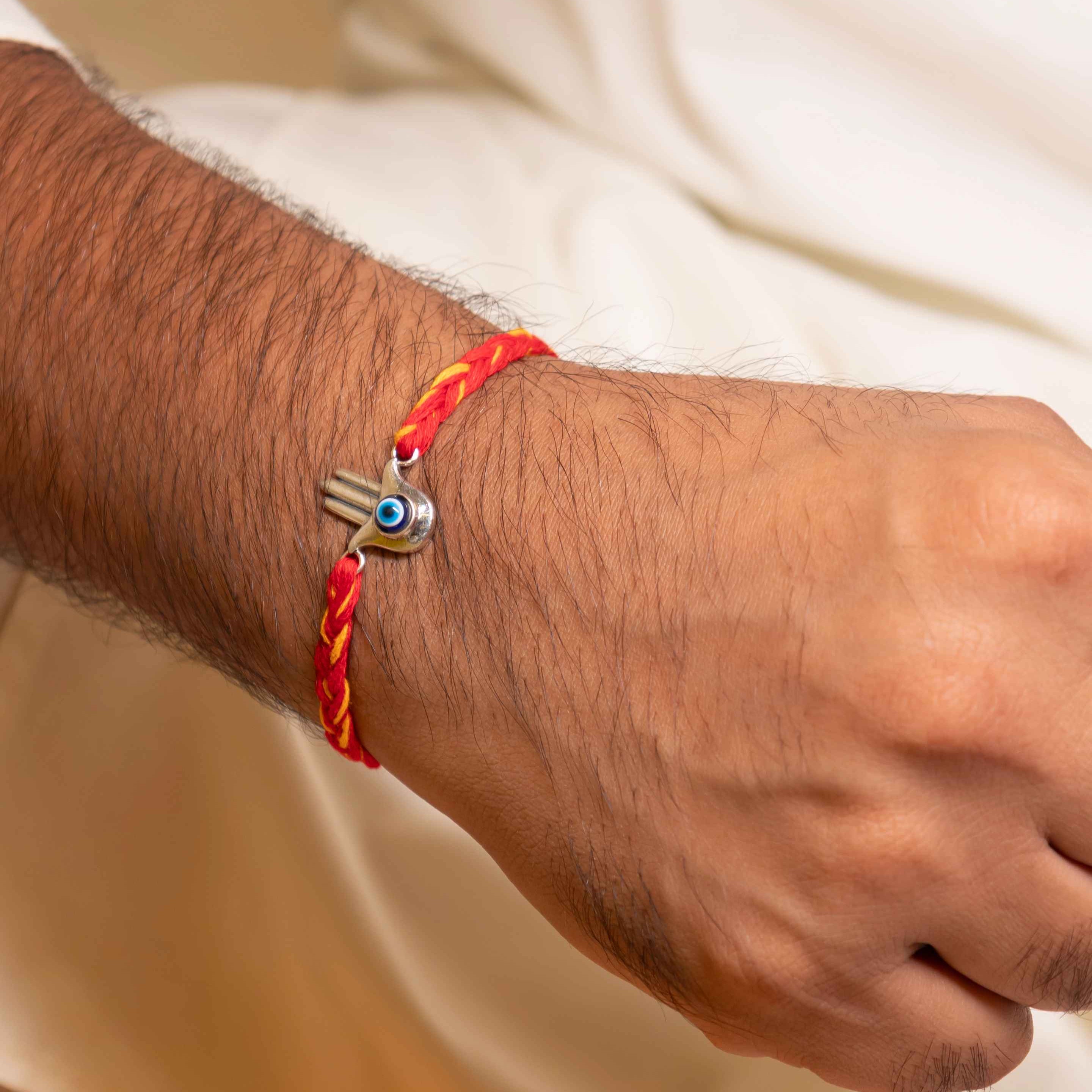Adya Hamsa Evil Eye Rakhi