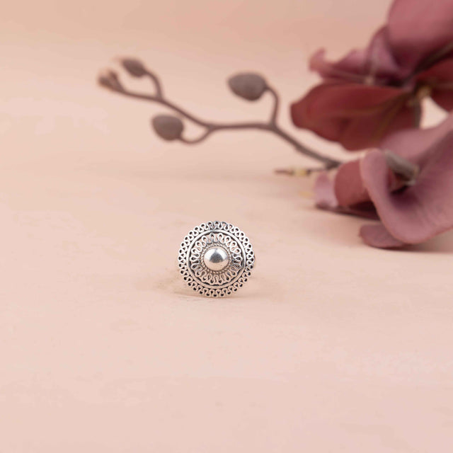 Adya Intricate concentric Ring