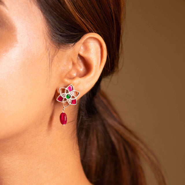 Adya Kundan Gulbahar Earrings
