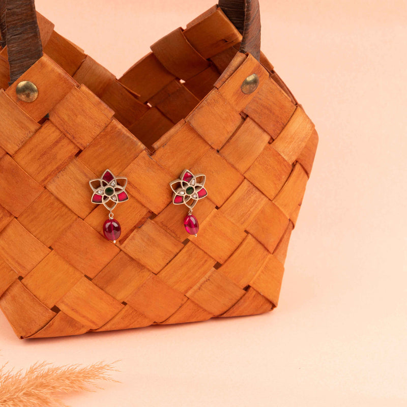 Adya Kundan Gulbahar Earrings