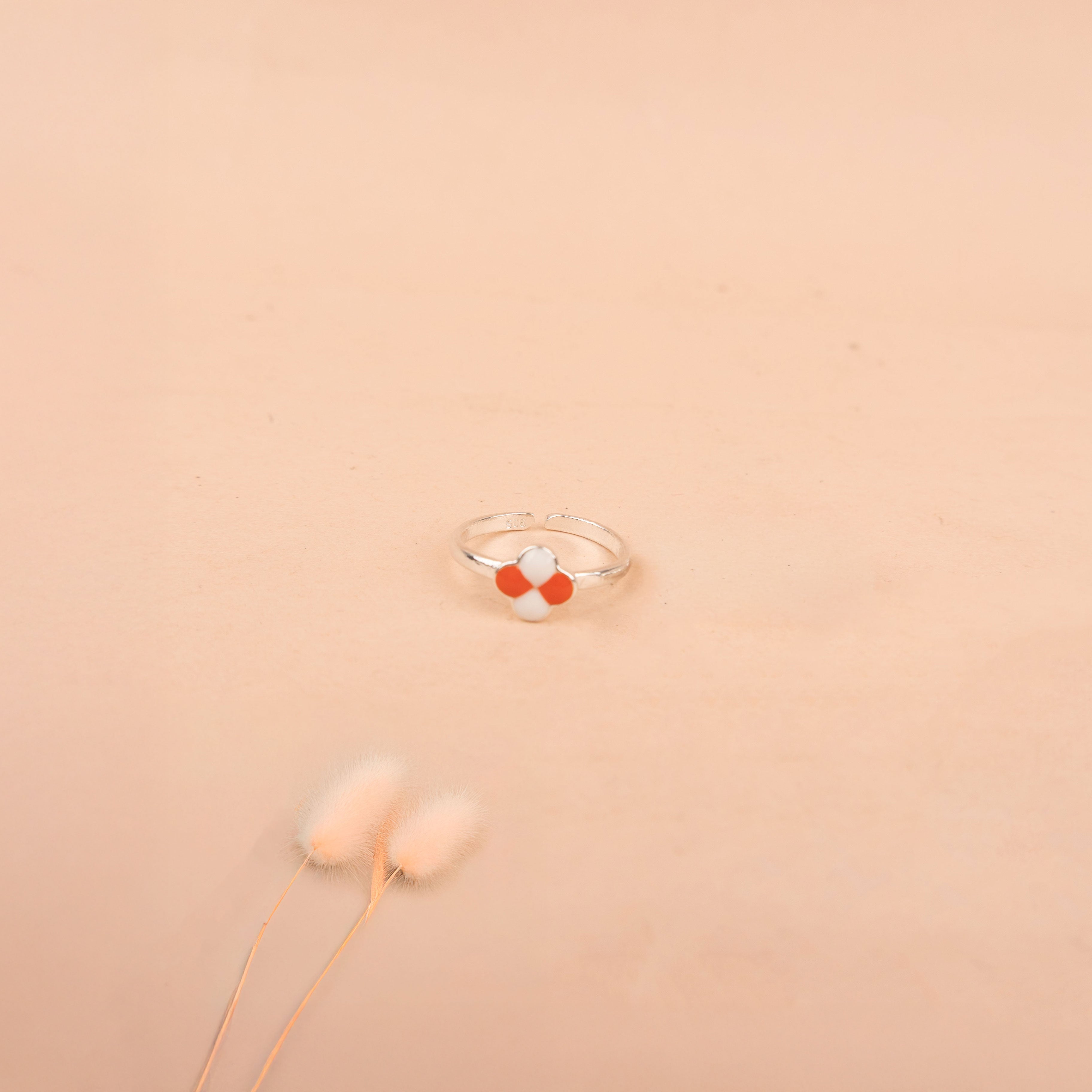 Adya Orange Blossom Bud Midi Ring