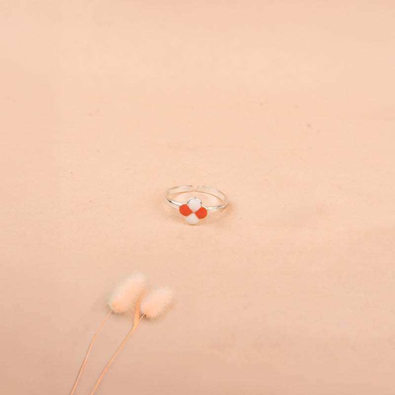 Adya Orange Blossom Bud Midi Ring