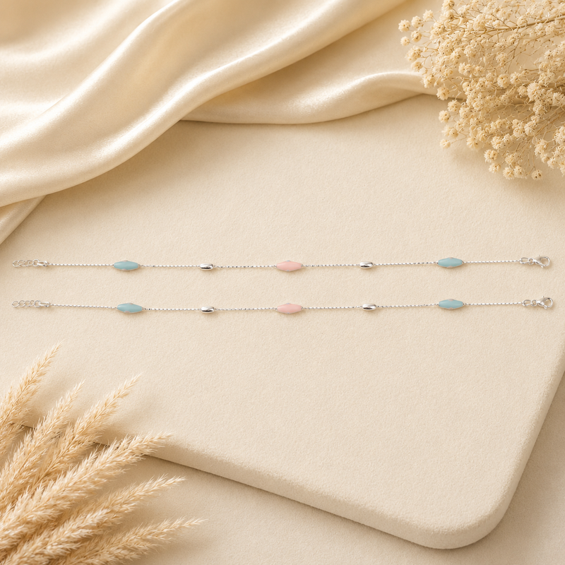 Adya Pastel Dew Anklet