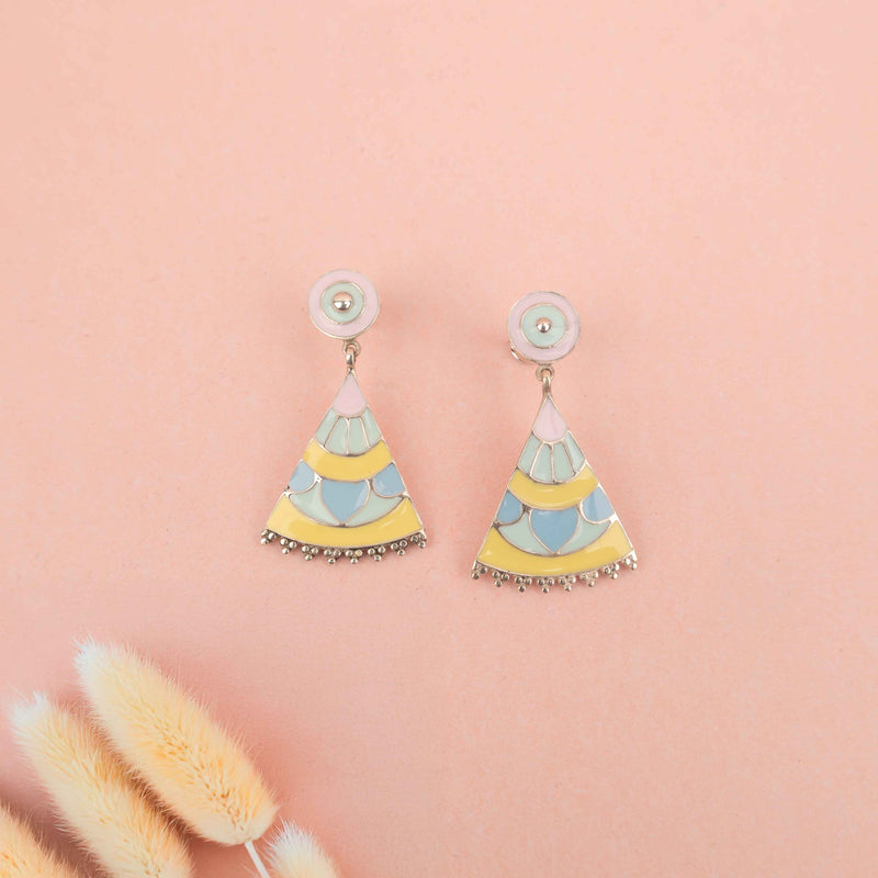 Adya Pastel Enamel Drop Earring