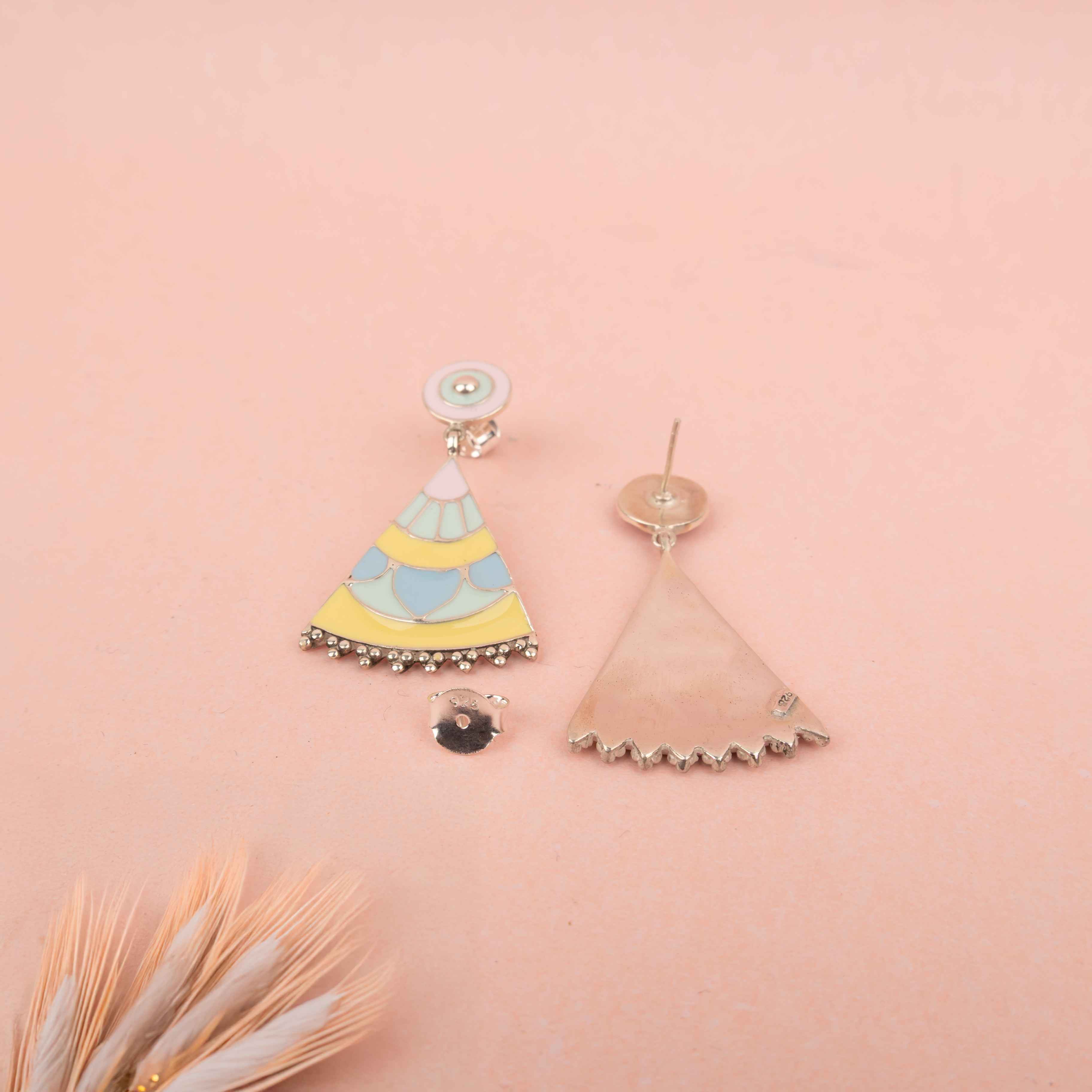 Adya Pastel Enamel Drop Earring