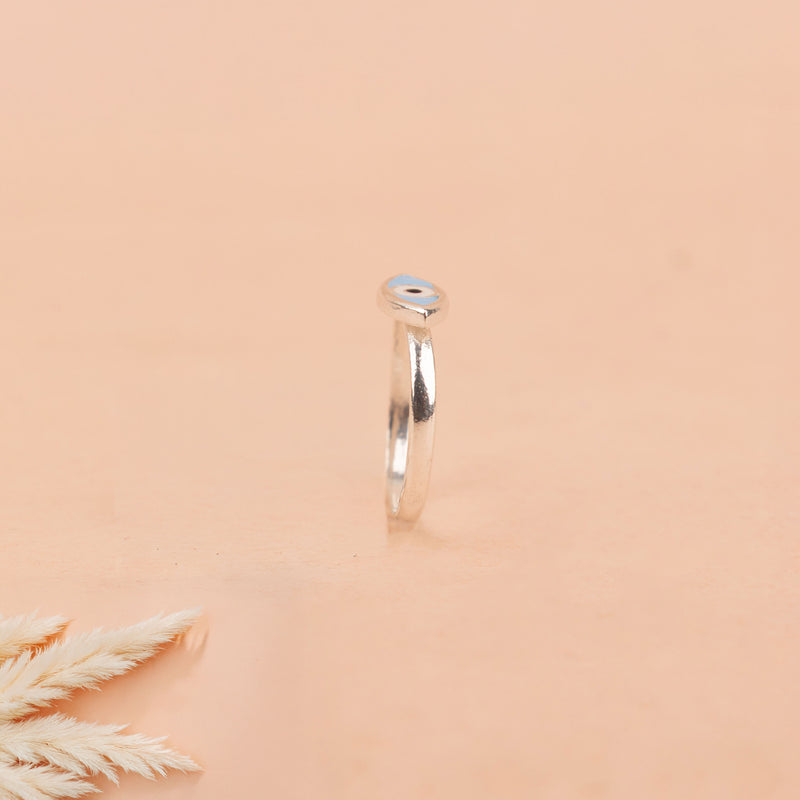 Adya Blue Nazar Midi Ring