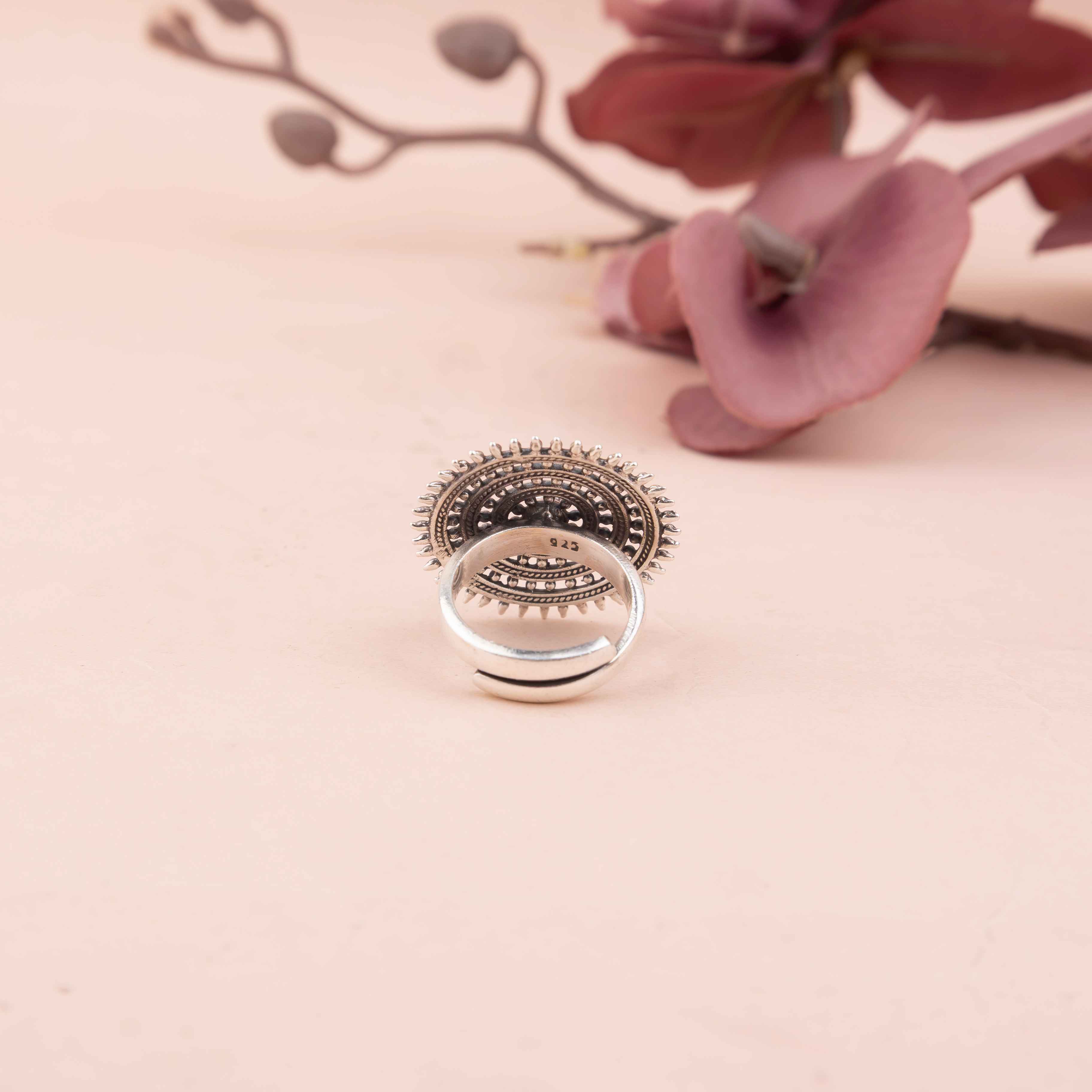 Adya fine Chakra ring