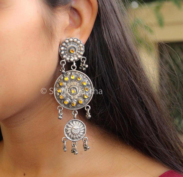 Anvaya 3 Layered Surya Hangings
